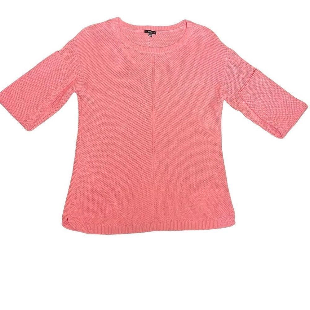 TALBOTS Coral Long Sleeve Sweater